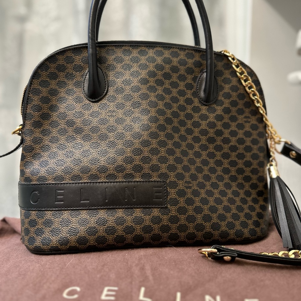 Céline Macadam Boston Bag - Picture 5 of 12